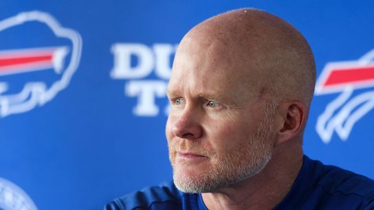 Buffalo Bills say they'll be emotionally ready to play Patriots for Damar Hamlin (updated with playoff format) taken at BSJ Headquarters (Patriots)